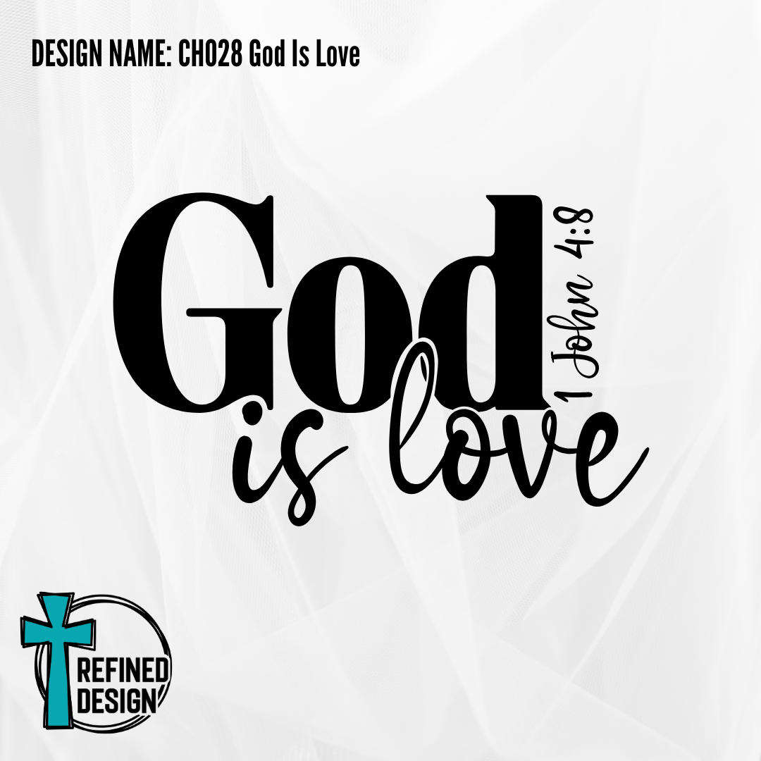 Design Name: CH028 God Is Love