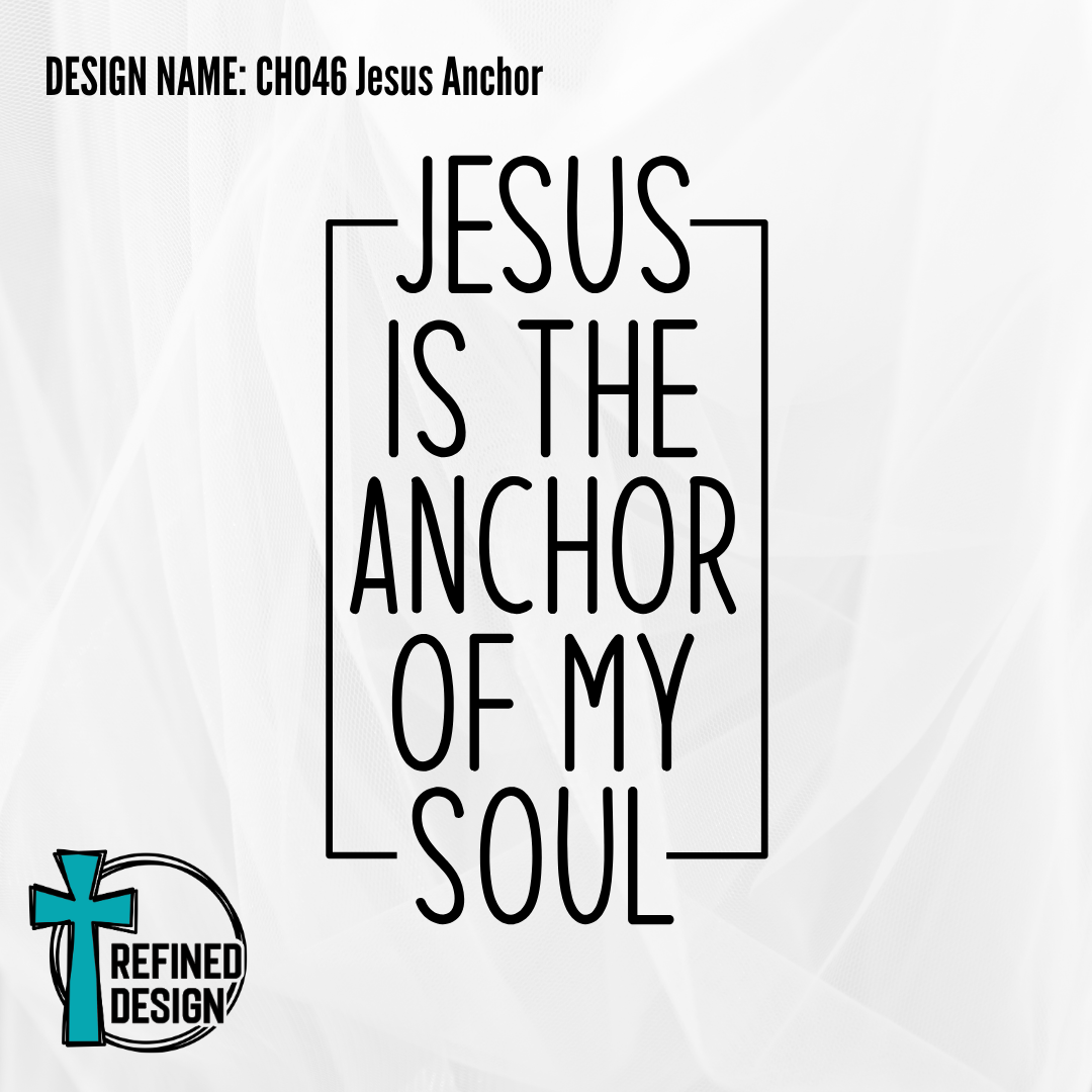 Design Name: CH046 Jesus Anchor