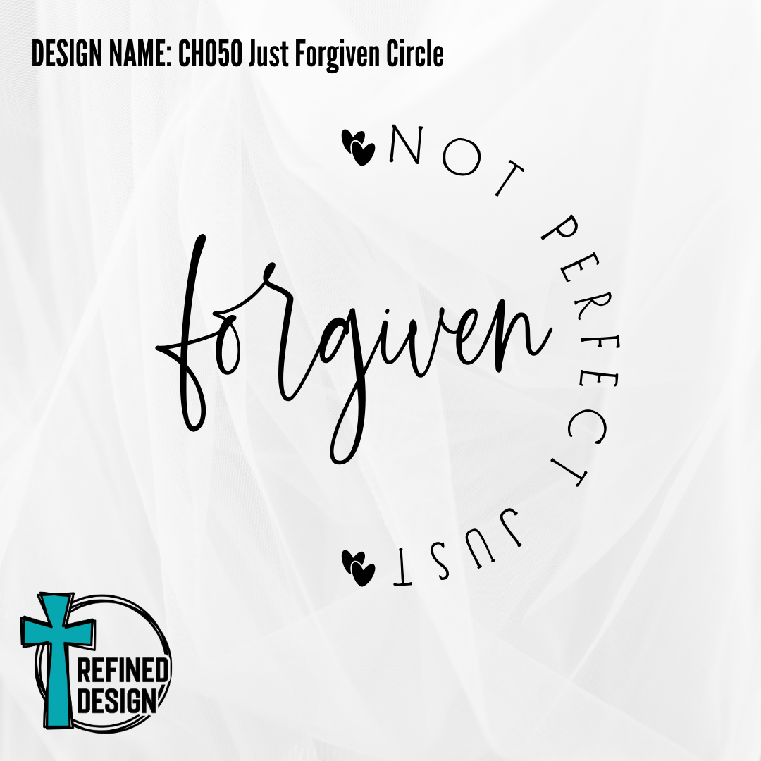 Design Name: CH050 Just Forgiven Circle