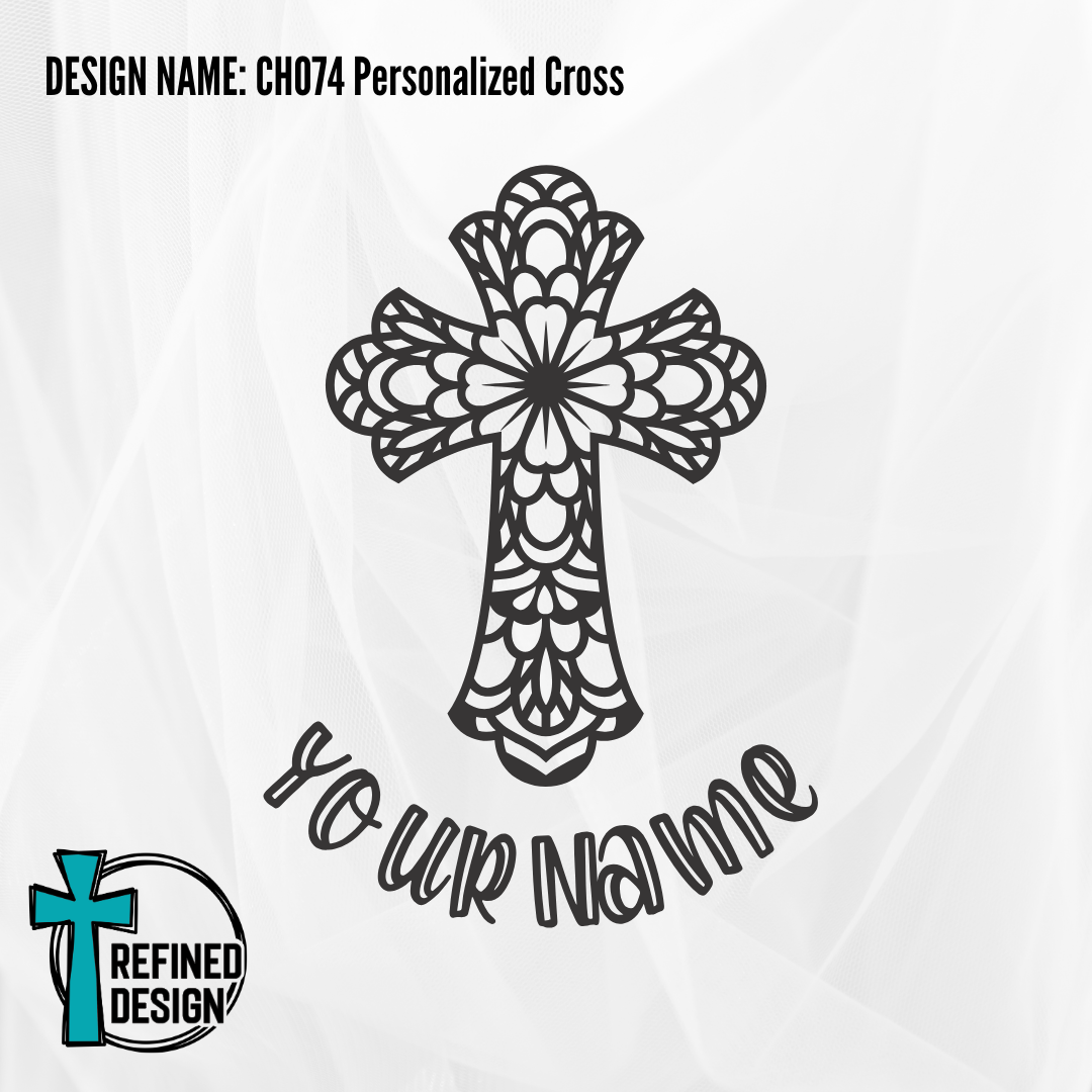 Design Name: CH074 Personalized Cross