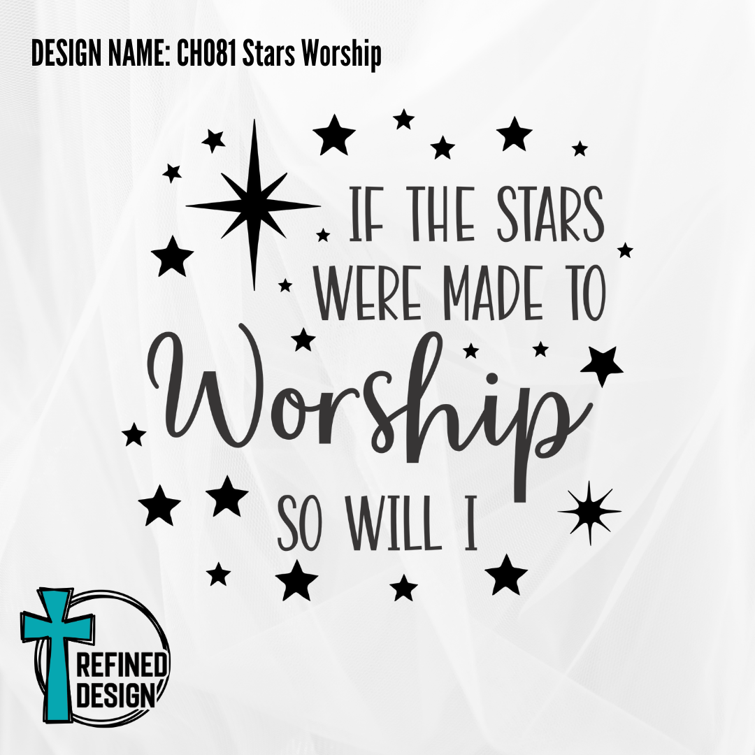 Design Name: CH081 Stars Worship