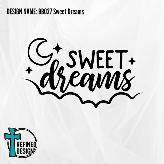 Design Name: BB027 Sweet Dreams