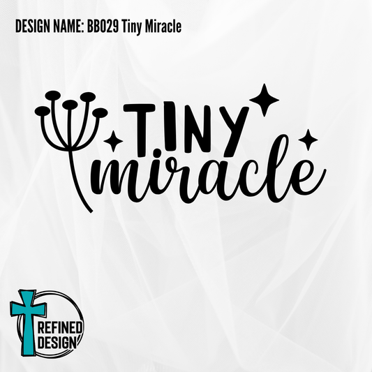 Design Name: BB029 Tiny Miracle