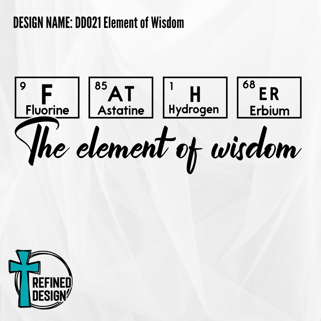 Design Name: DD021 Element of Wisdom