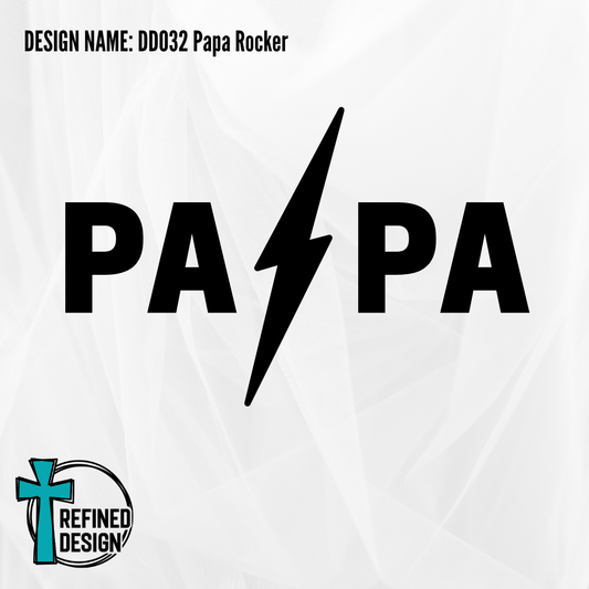 Design Name: DD032 Papa Rocker