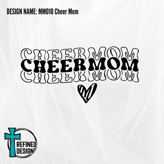 Design Name: MM010 Cheer Mom