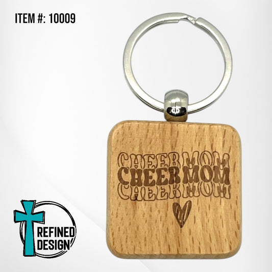 “Cheer Mom” Keychain