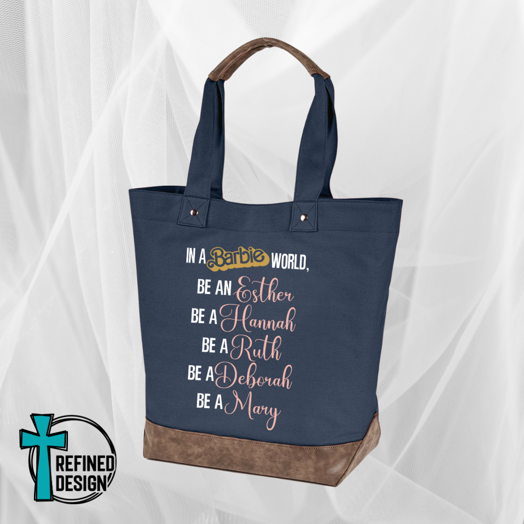 "Don't Be A Barbie" Resort Tote Bag