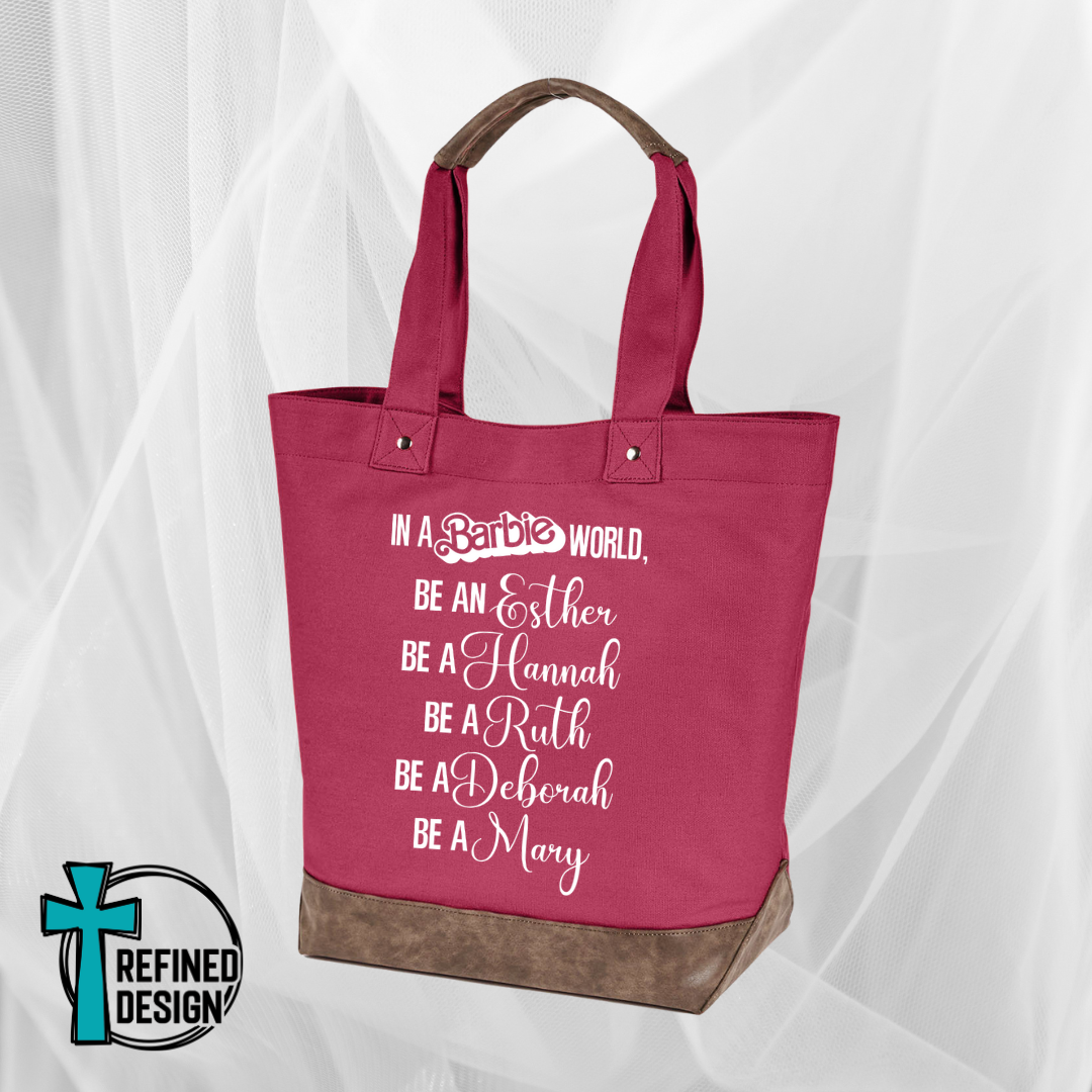 "Don't Be A Barbie" Resort Tote Bag