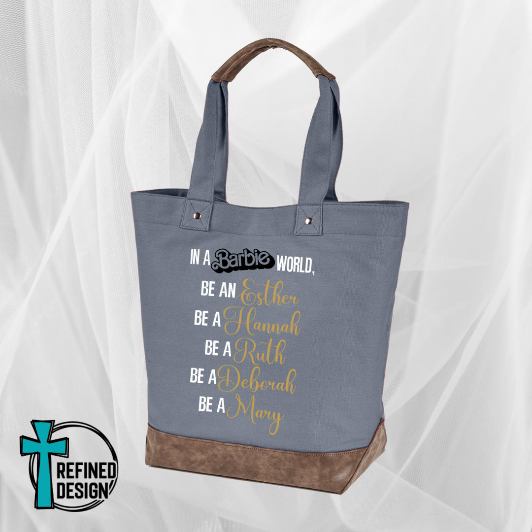 "Don't Be A Barbie" Resort Tote Bag