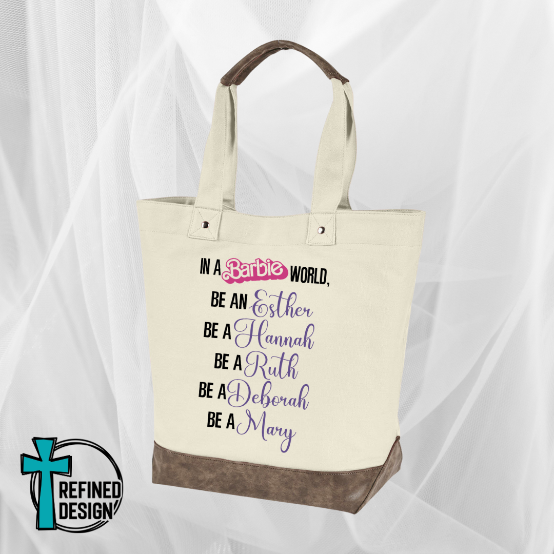 "Don't Be A Barbie" Resort Tote Bag