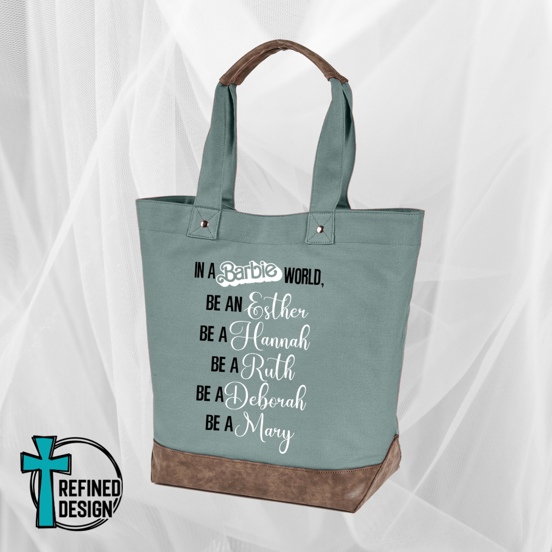 "Don't Be A Barbie" Resort Tote Bag