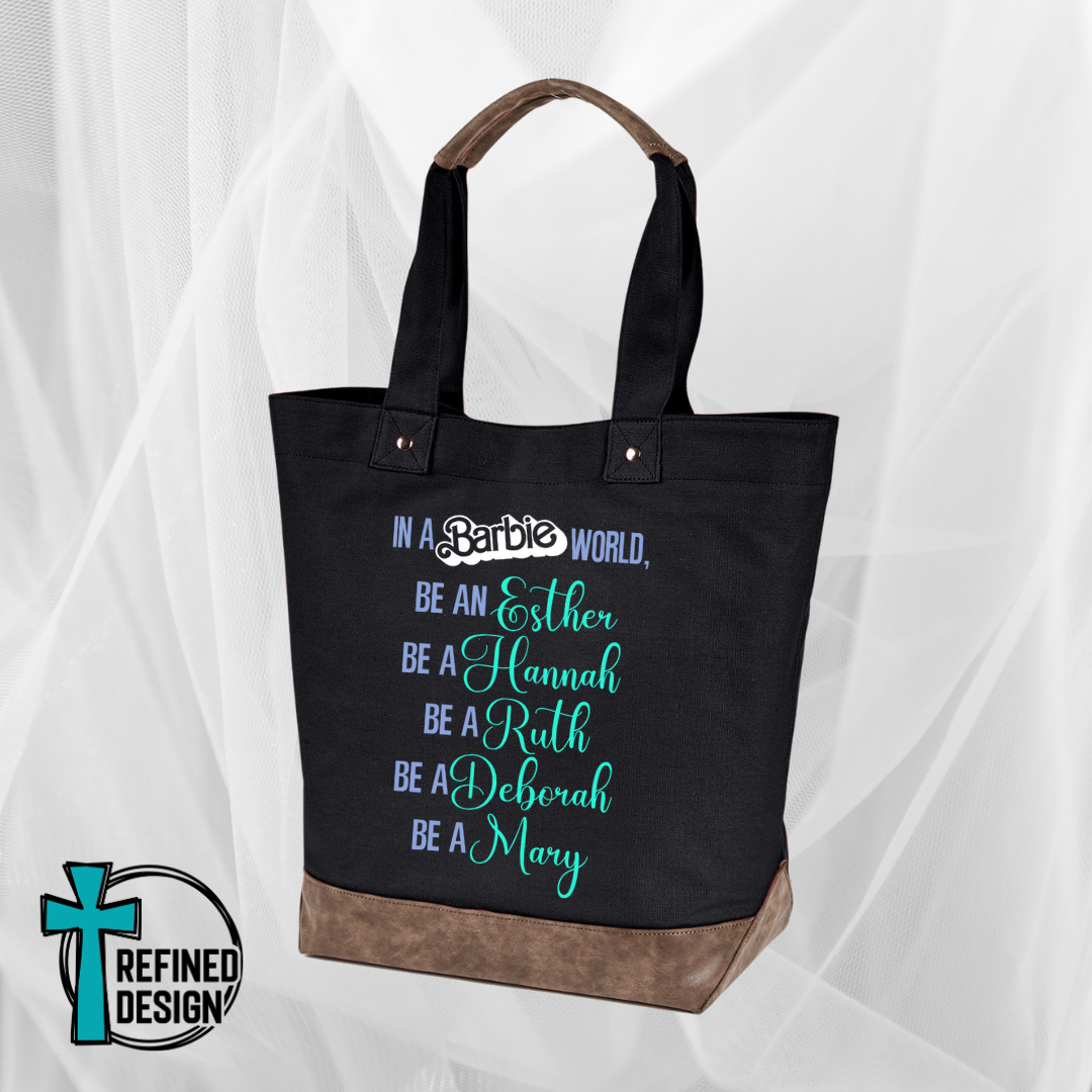 "Don't Be A Barbie" Resort Tote Bag