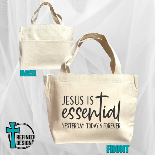 "Jesus is Essential" Bible Bag