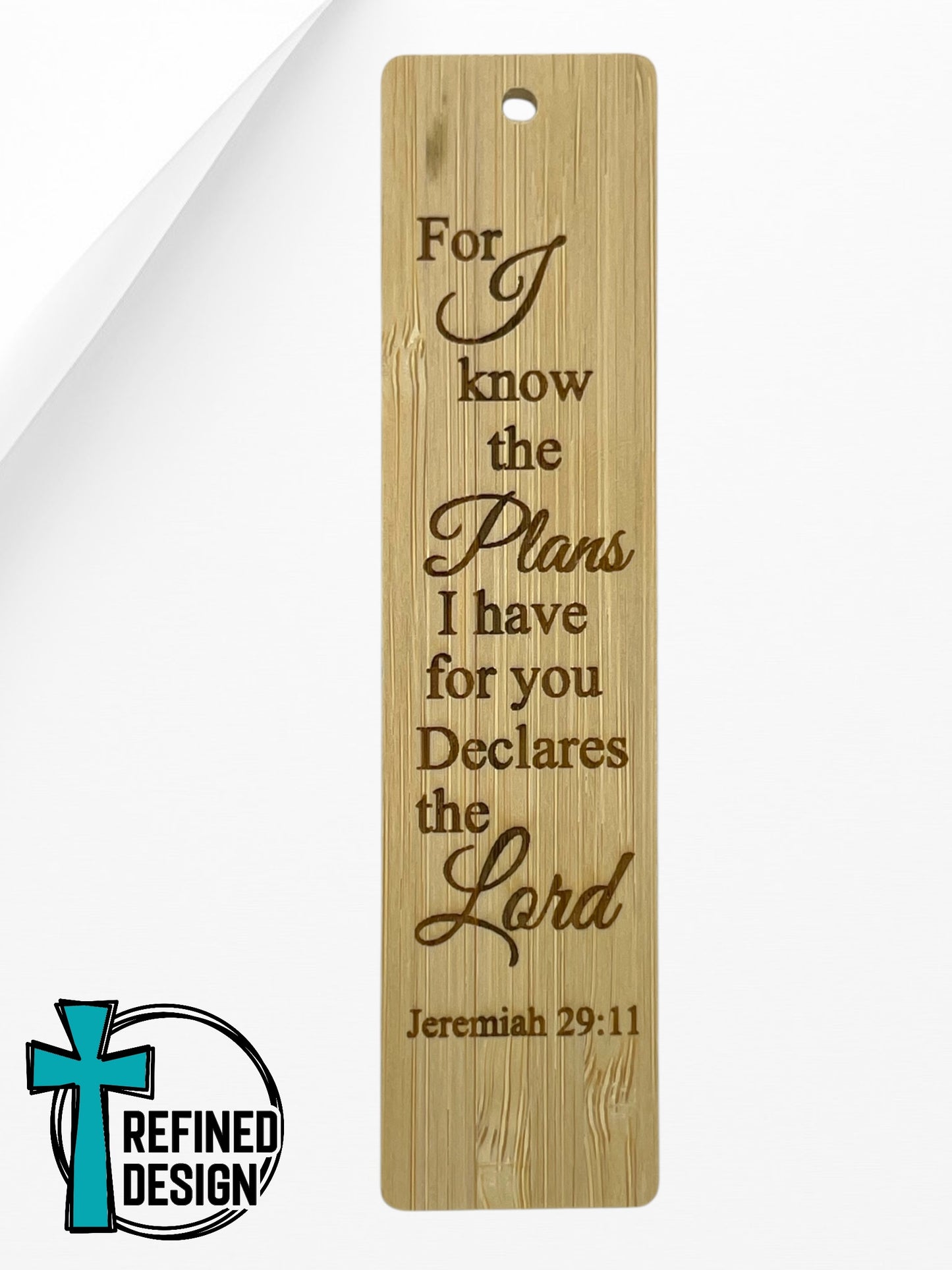 "Jeremiah 29:11" Bookmark