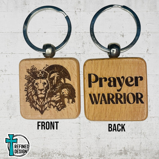 “Lion and Warrior” Keychain