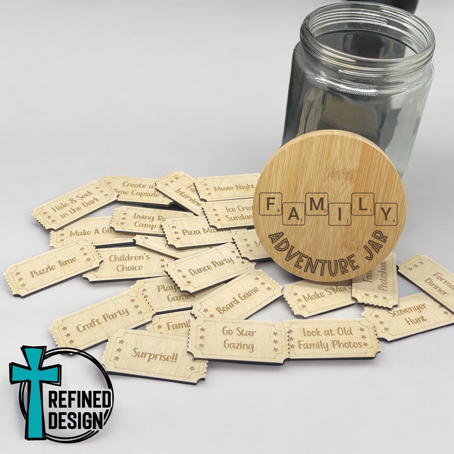 Personalized Family Adventure Jar